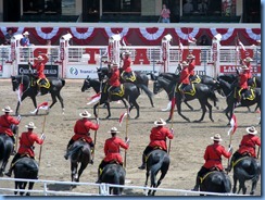9336 Alberta Calgary - Calgary Stampede 100th Anniversary - Stampede Grandstand RCMP Musical Ride