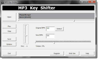 Các công cụ dùng để biên tập video mp3 key shifter