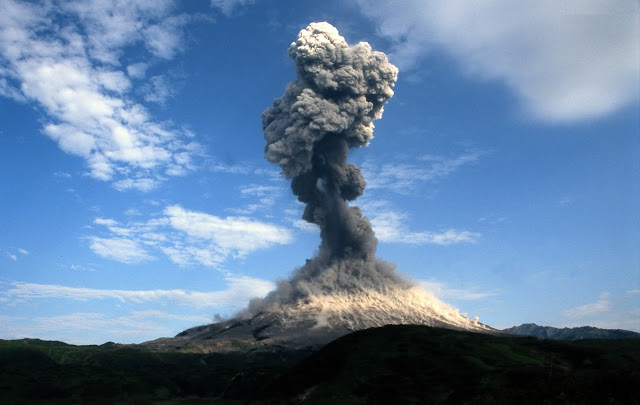 Karymsky Volcano Eruption