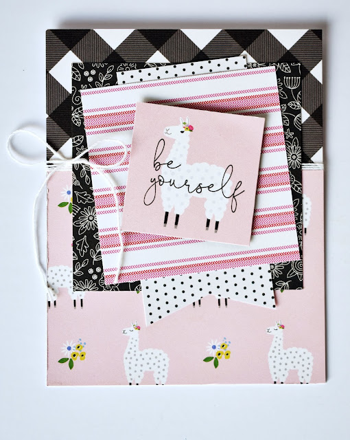 Card Challenge by Wendy Sue Anderson featuring the "My Bright Life" collection from Pebbles, Inc.