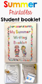 Summer student booklet cover page Printables Clever Classroom