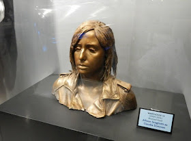 Warehouse 13 Bronzed Claudia Donovan head prop