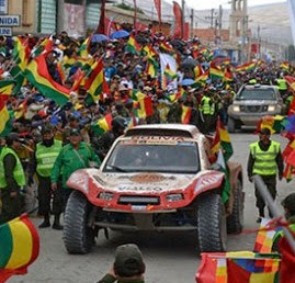 Bulacia en el Dakar