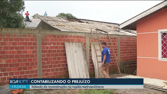 QUASE 27 MIL PESSOAS SÃO ATINGIDAS PELAS CHUVAS EM 37 CIDADES DO PARANÁ, DIZ DEFESA CIVIL