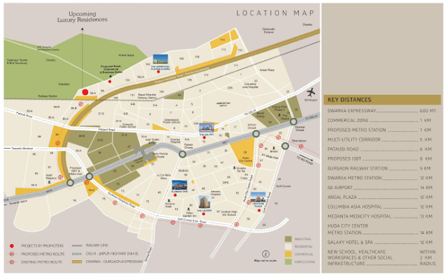 Satya New Project Location Map