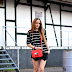 Stripes & Hot Orange 