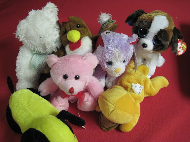 We always include stuffed animals in our Operation Christmas Child shoeboxes.