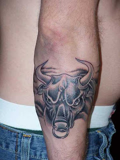 Zodiak Tattoos Gallery - Taurus Tattoo