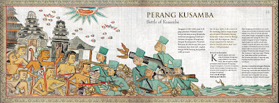 puputan klungkung illustration