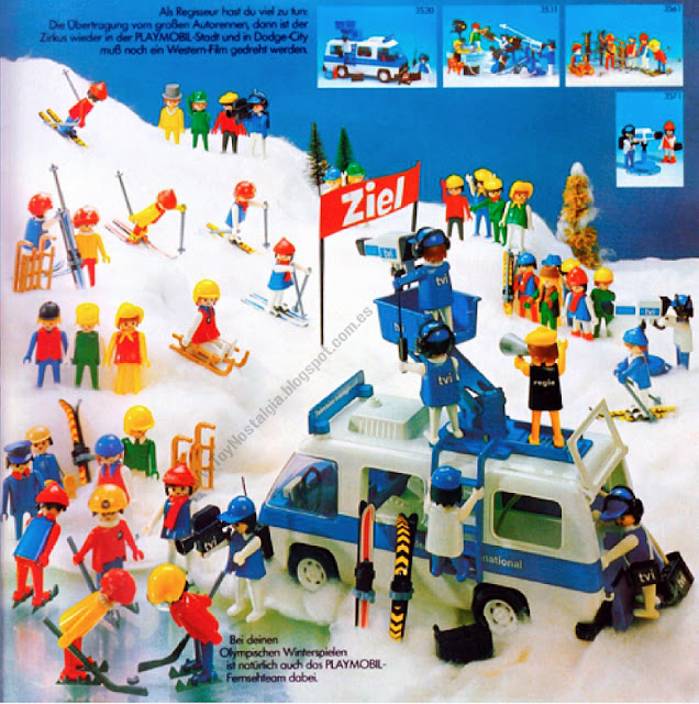 Playmobil 3561 - 5 skiers - 5 skifharer - Winter Sport -Winter time - Ski