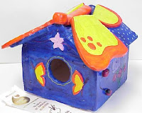 Clay Birdhouse