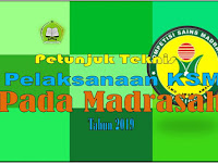 Juknis dan Contoh Soal KSM MTs Tahun 2019