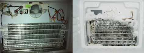Fridge freezer refrigerator automatic defrost cycle