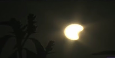 solar eclipse picture on lahore