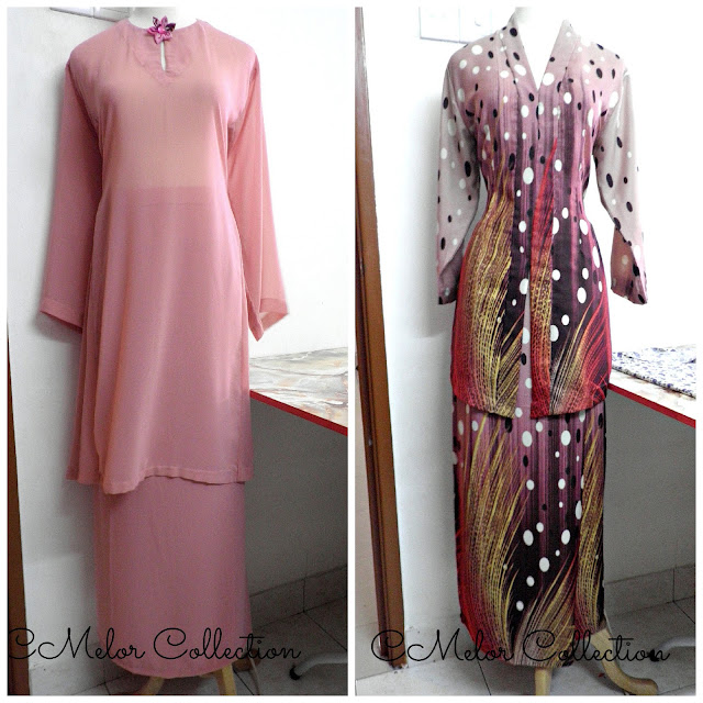 kurung riau, kebaya