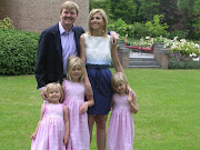 Prins Willem Alexander en prinses Maxima en hun drie dochters (willem alexander maxima prinsesjes tf)