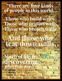 Wall quote about 'Four Kinds of People' via RainbowsWithinReach