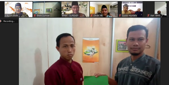 Menjelang Ramadhan, Ketua BMH Perwakilan Sumsel yang Baru Dilantik