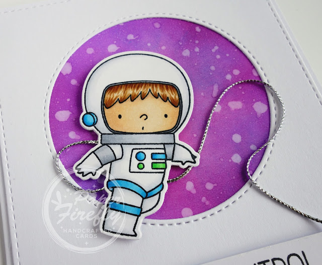 Handcrafted Space Explorer Card (image is Space Explorer by MFT)