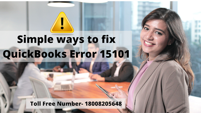 QuickBooks Error 15101