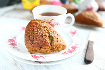 Gingerbread Spelt Scones