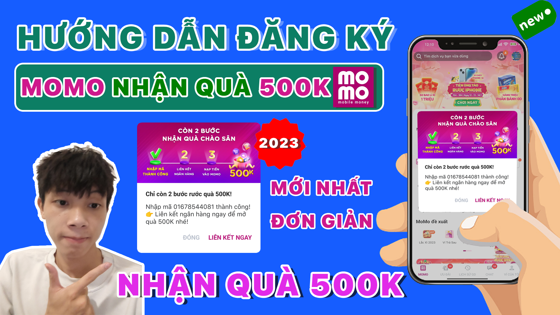 Cách Đăng Ký Ví Momo Nhận 500K Miễn Phí Mới Nhất 2023