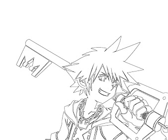 #12 Sora Coloring Page