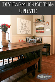 DIY FARMHOUSE TABLE UPDATE general finishes seagull gray osbourne square farmhouse dining table legs diy