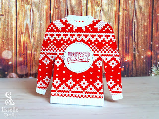 Christmas Jumper Box by Esselle Crafts