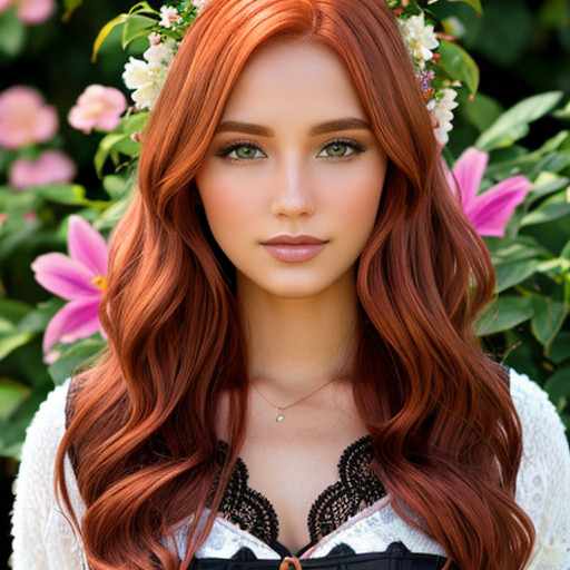 Copper hair color trends 2024 photo