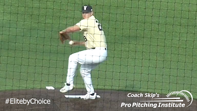 Your Glove Hand naturally turns over, you Stride, and your Throwing Hand delivers the ball to your target.