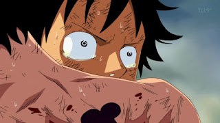 ワンピースアニメ マリンフォード頂上戦争 麦わらのルフィ Monkey D. Luffy Summit War Saga