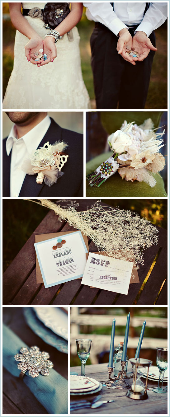 I am just in love with the rustic vintage details and the stunning 