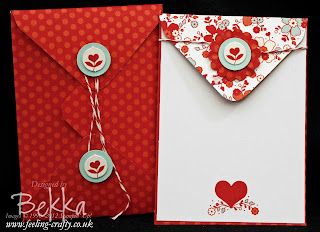 My Little Valentine Stamps with free Sealed with Love Simply Set Kit - get the exclusive tutorial for this free when you purchase the stamps from Stampin' Up! Demonstraor Bekka Prideaux