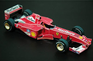 Car - Ferrari F1 2000 Papercraft-1