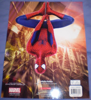 Back cover of Amazing Spider-Man portfolios 2014 edition #1
