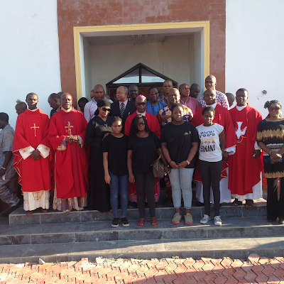 Mass for the late Chinedu Oduah, son of senator Stella Oduah 