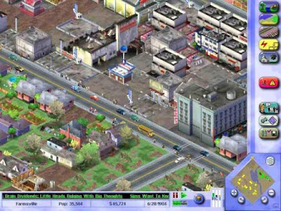 SimCity 3000 PC Games Screenshot Simulation