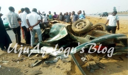 Tragic Accident Kills Four UNIABUJA Students Along Abuja-Lokoja Road (Photo)