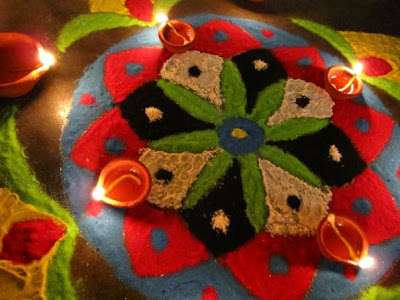 Beautiful Rangoli Designs & Patterns For Diwali !