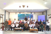 Satgas Pamtas Yonarmed 19/105 Trk Bogani Hadiri Rapat Sosialisasi Peraturan Daerah Kabupaten Kapuas Hulu
