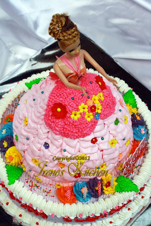 Irene s Kitchen MY FIRST BARBIE  CAKE 