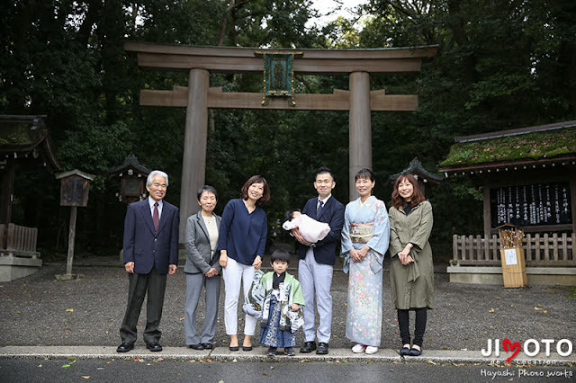 大神神社でお宮参りと七五三の出張撮影