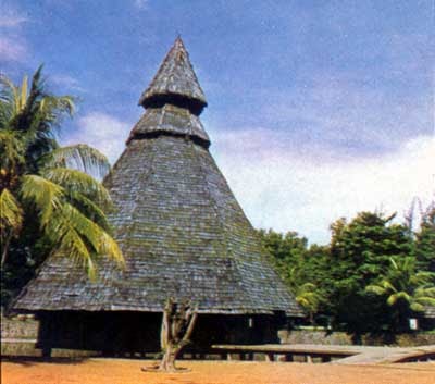 Rumah Adat Papua ( Suku Toboti )  S U P E R N O V A