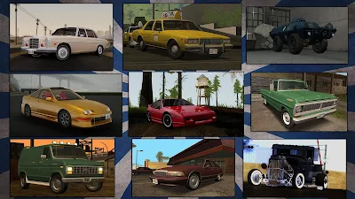 gta san andreas cars pack