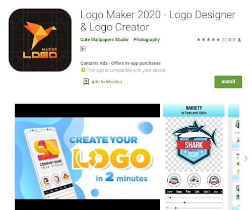  Buat  Logo  Kamu Sendiri dengan 8 Aplikasi  Pembuat Logo  