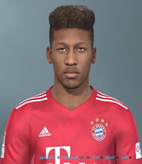 PES 2019 Faces Kingsley Coman by Shenawy