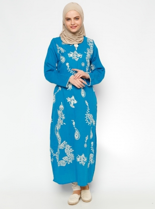 baju muslim printing desain cantik dan unik trend terbaru