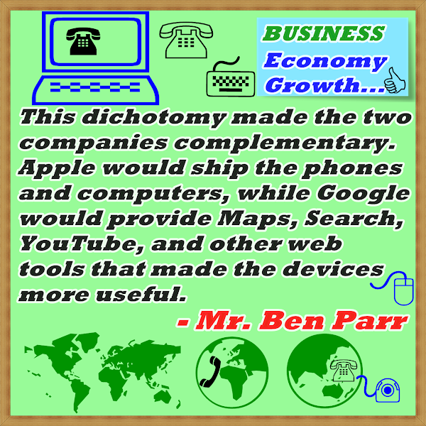Motivational quote on Devices, Google and Apple