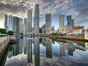 My one day visit to Singapore few hours ago, due to financial crisis, . (singapore city by day sing)